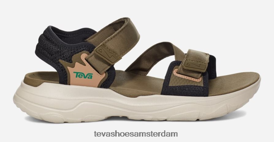 6F6T4X403 donker olijf/blauwgroen groen Teva mannen zymisch