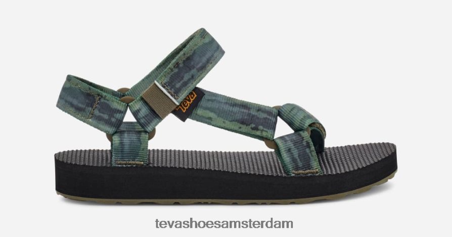6F6T4X341 sorbet donker olijf Teva originele universele tie-dye voor kleine kinderen