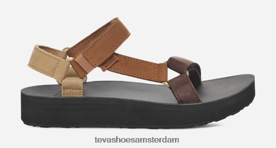 6F6T4X76 neutraal multi Teva universeel midform-leer voor dames